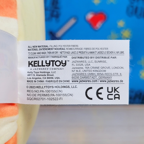 Squishmallow Nestor the Chicken Nugget 7" UltraSoft Foodie Squad Toy Plush NWT - Picture 4 of 6